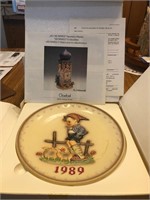 Hummel Plates 1989 & 1990