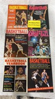 Vintage college basketball magazines & yearbooks
