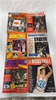 Vintage college basketball magazines