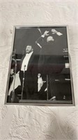 Framed photo of Pavarotti Taken By Mike Andersen