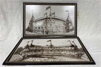 The Grand Pavilion baseball stadium prints