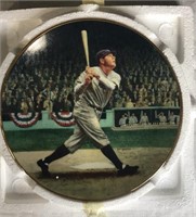 Babe Ruth The Called Shot 
Limited Edition Plate