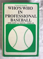 Who’s Who in Professional Baseball 
By Gene Karst