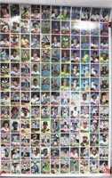 Baseball Cards uncut sheet 
Over 100 cards