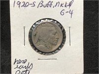 1920-S Buffalo Nickel