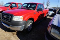 '05 Ford F150 Red