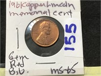 1961 Lincoln Memorial Cent