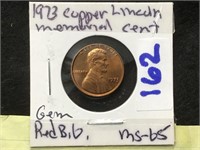 1973 Lincoln Memorial Cent