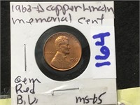 1963-D Lincoln Memorial Cent