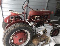 Farmall Cub Tractor w/Woods Belly Mower
