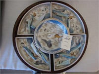 Early 20th century Lazy Susan along with