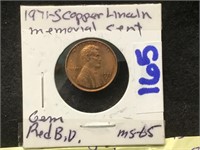 1971-S Lincoln Memorial Cent