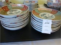 Various small TOC Imari plates.