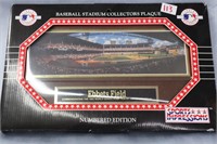 Ebbets Field Baseball Stadium Collectors Plaque
