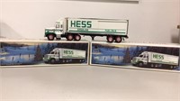 2 Hess toy truck banks