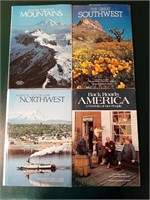 Books-Set of 4 National Geographic pictorials