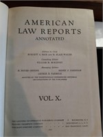 Books-3 Volumes American Law Reports Annotated