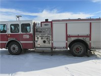 2001 E-ONE TYPHOON PUMPER TRUCK