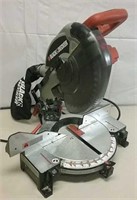 Black & Decker Mitre Saw - Working