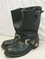 Vintage Harley Davidson Boots Steel Toe W/