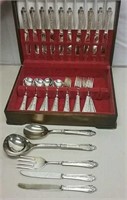 Exquisite 39pc Italian Silver Plated Flatware