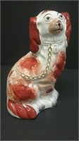 Antique Staffordshire Spaniel Dog Figurine