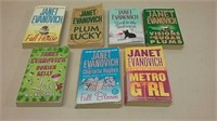 Seven Janet Evanovich Novels