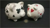 Two Piggy Banks
