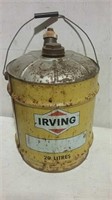 Irving Oil 20 Liter Oil Can