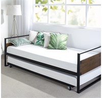 Zinus Suzanne Twin Daybed and Trundle Frame Set