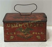 Union Leader Tobacco Tin