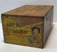 Jap Rose Soap Wooden Box