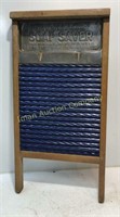 Soap Saver Porcelain Enamel Washboard 12” X 24.5”