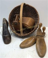 Old Shoe Lasts, Wooden Stirrups