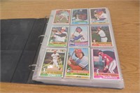 Vintage 1970's Baseball Cards Thick Album Full