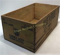 Kent Corned Beef Crate 12" X 22”