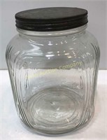Old Canister Type Jar 8"