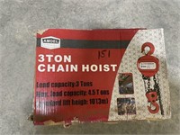 3 Ton Chain Hoist