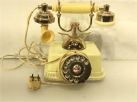 Vintage French Continental Style Rotary Telephone