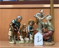 Grandma and Grandpa figurines