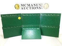United States Mint Silver Proofs 1994-1998