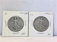 Walking Liberty 1923-1943 Liberty silver Half
