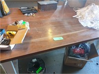 Spotted gum table  approx 1x2mt