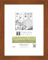 Set Of 3 Walnut 8"x10" Barile Wall Picture Frames