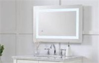 48"x36" Langport Hardwired Led Lighted Bathroom