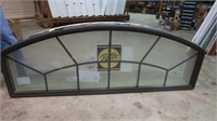 NEW Pella Arch Window-72"x26"-Brown