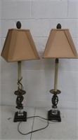 2 Decorative Table Lamps-3'