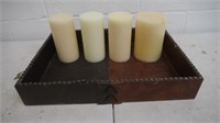 Decorative Box w/Candles