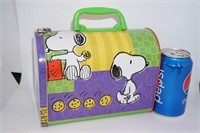 Peanuts Snoopy Mailbox Style Lunchbox
