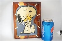 Peanuts Snoopy & Woodstock Clock